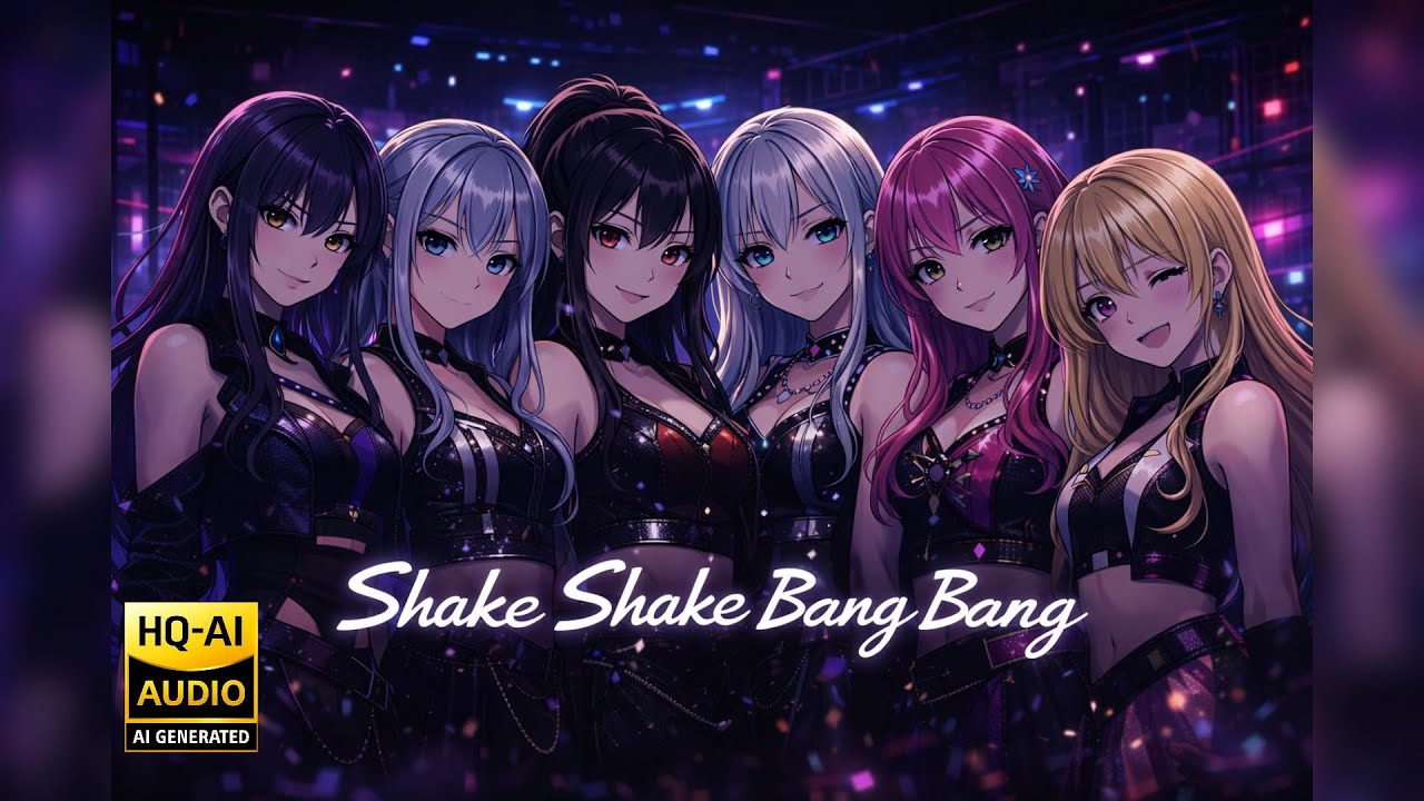 🎧Shake Shake Bang Bang｜All menber｜Anime Song【Global Harmony JP】