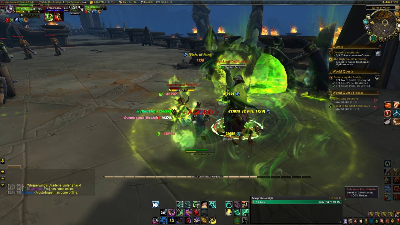 World Quest Stormwing the Portals