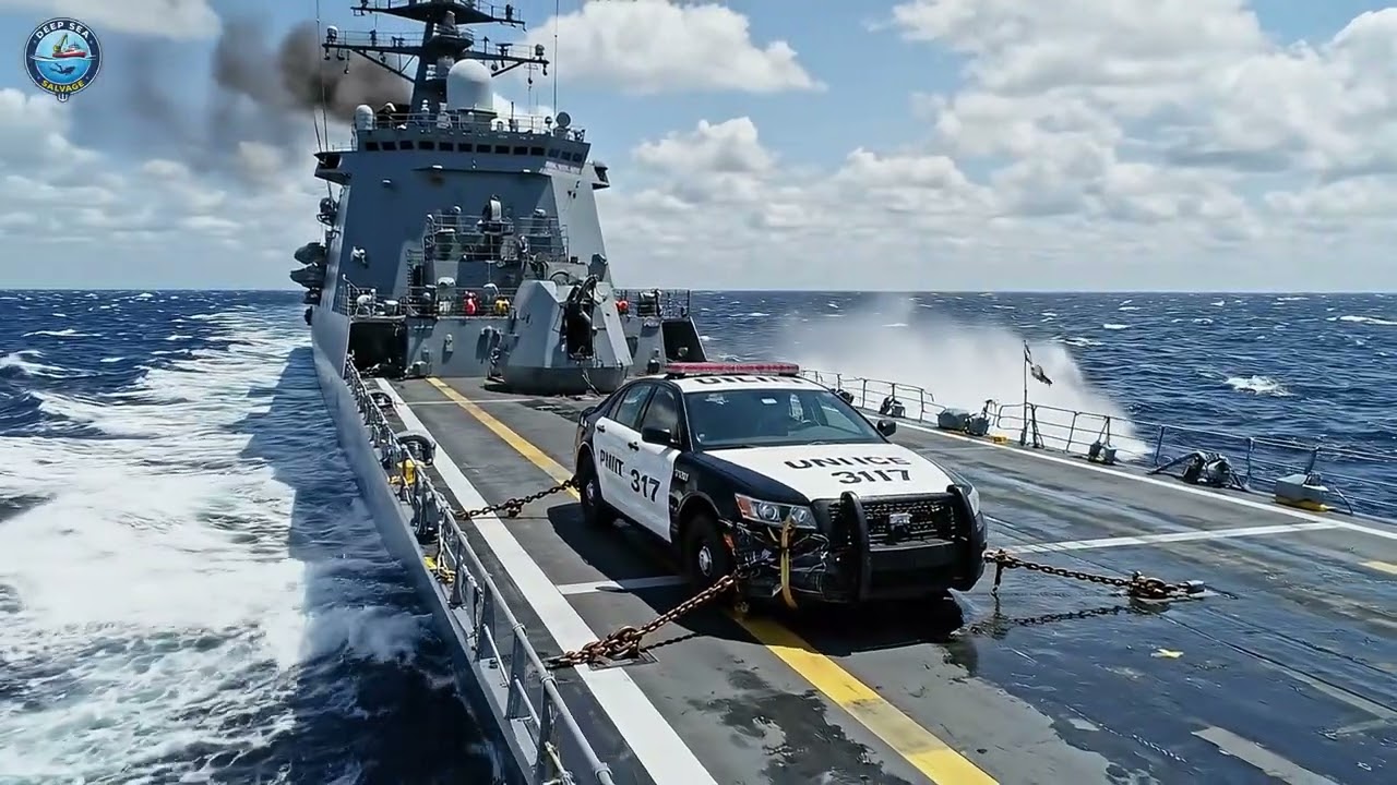 Raising a Sunken Police Car from the Bottom of a Lake - Tactical Salvage I Underwater Recovery