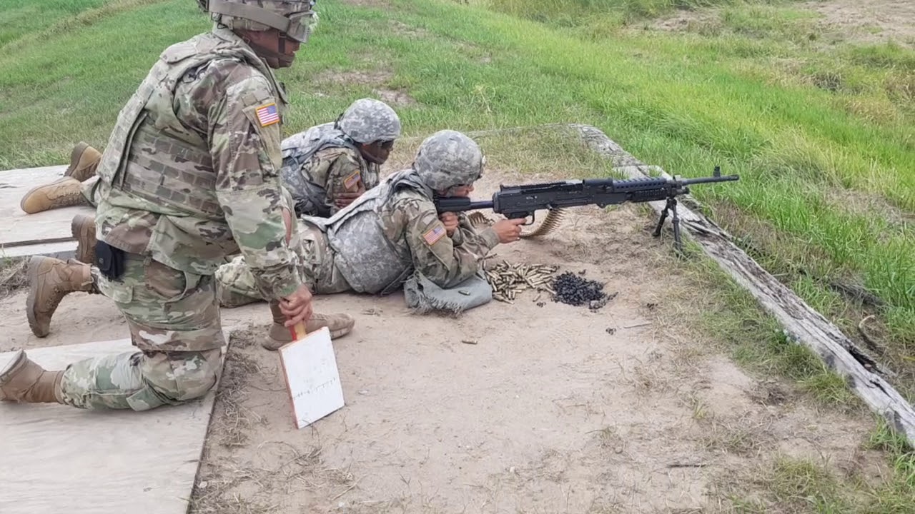 Firing the 240B with ease #military #range