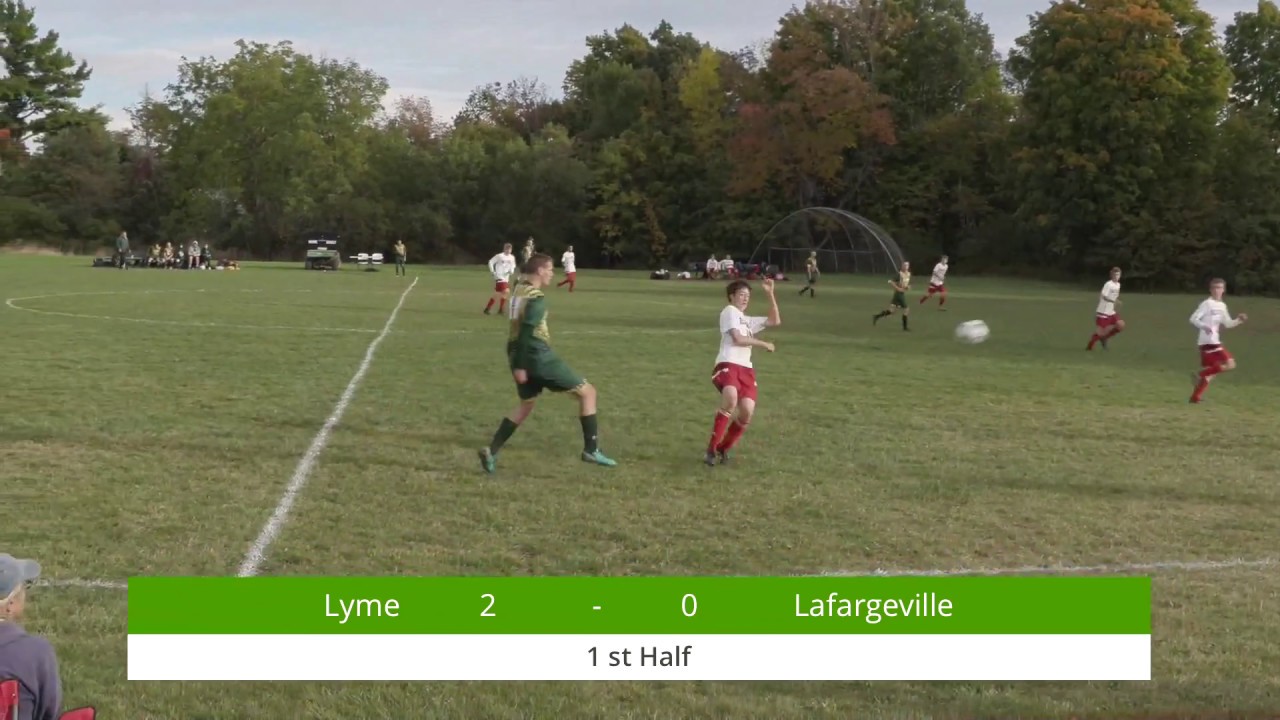 Lyme vs Lafargeville Boys High School Soccer