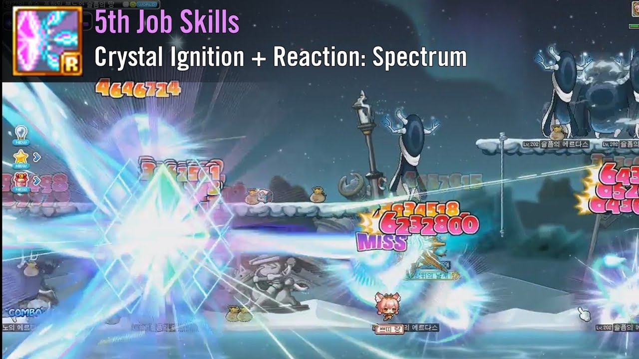 Ayumilove MapleStory Illium (일리움 ) 1st 2nd 3rd 4th 5th Job Skills + Hyper Skills