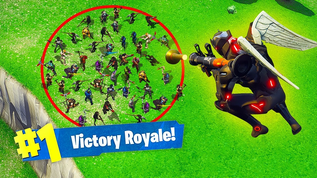 4,000,000 IQ RPG TRICK SHOT! - Fortnite