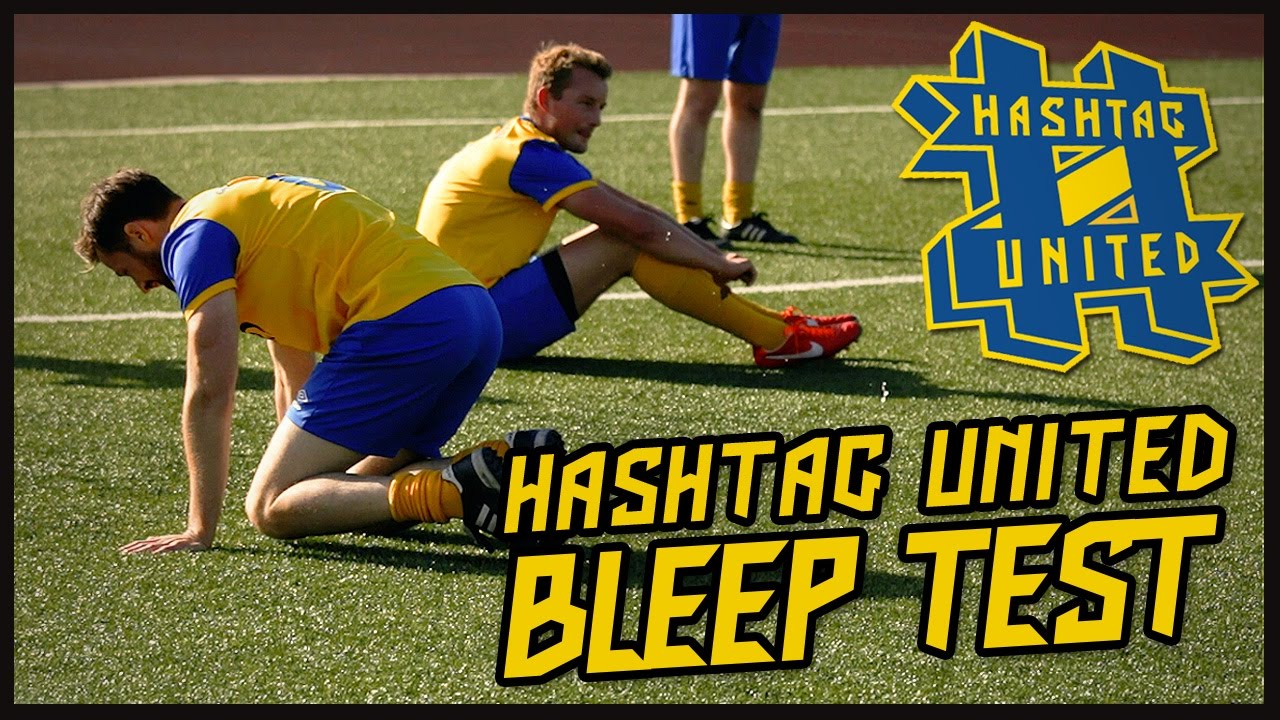 HASHTAG UNITED BLEEP TEST!