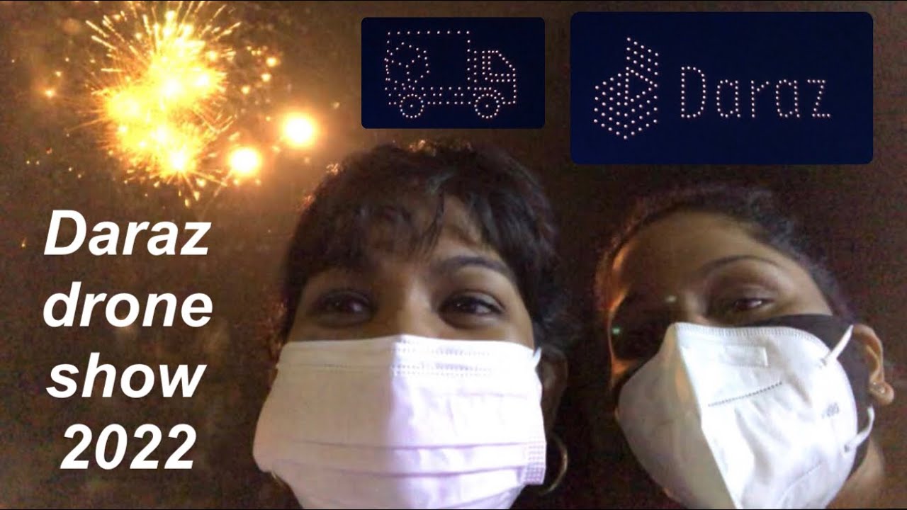 Daraz Drone Show- First time in Sri Lanka! (Vlog) | Kusali Perera