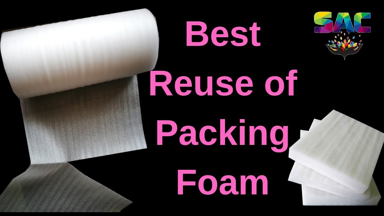 DIY From Packing Foam | Foam sheet craft idea | Best Reuse Of Foam | Best out of waste