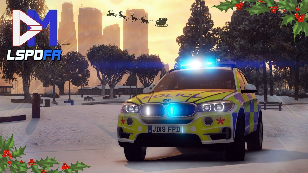 THE NIGHT(shift) BEFORE CHRISTMAS! | Armed Response Unit (GTA 5 UK Police Mod - LSPDFR) #64