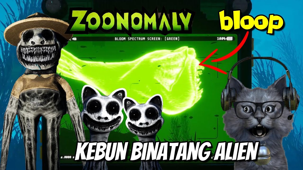 ADA SCP BLOOP DI KEBUN BINATANG ALIEN - Zoonomaly Indonesia Part 1