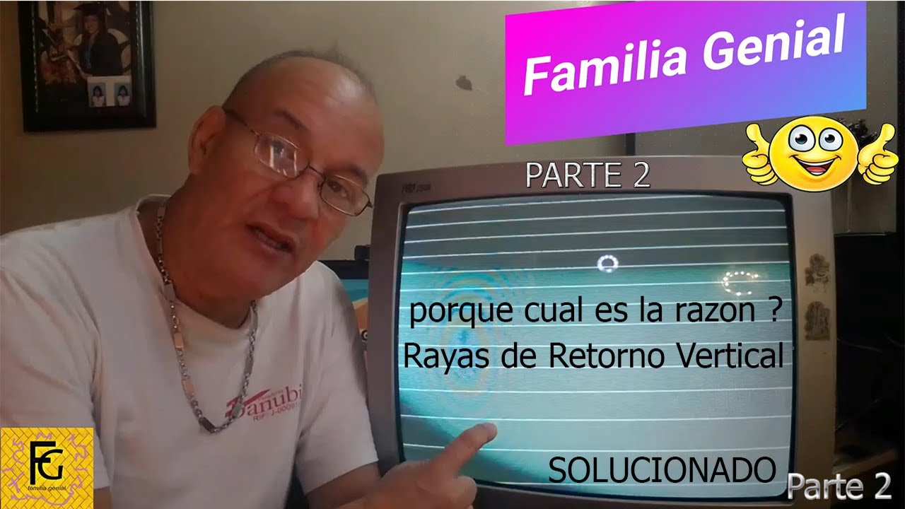 TELEVISOR SANSUNG 21 CRT,  RALLAS DE RETORNO VERTICAL, EL PORQUE Y SOLUCION FINAL..😜😎🙉