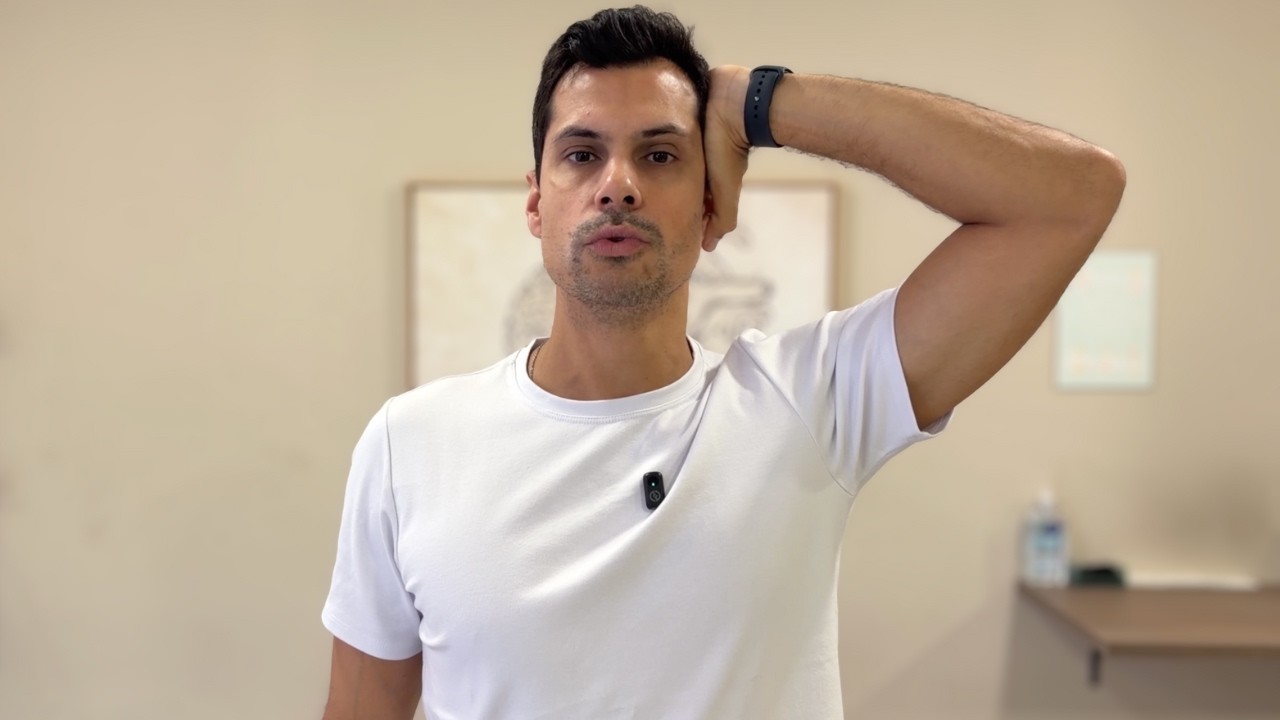 Cervical Sem Dor - Fortalecimento Muscular utilizando apenas suas mãos!