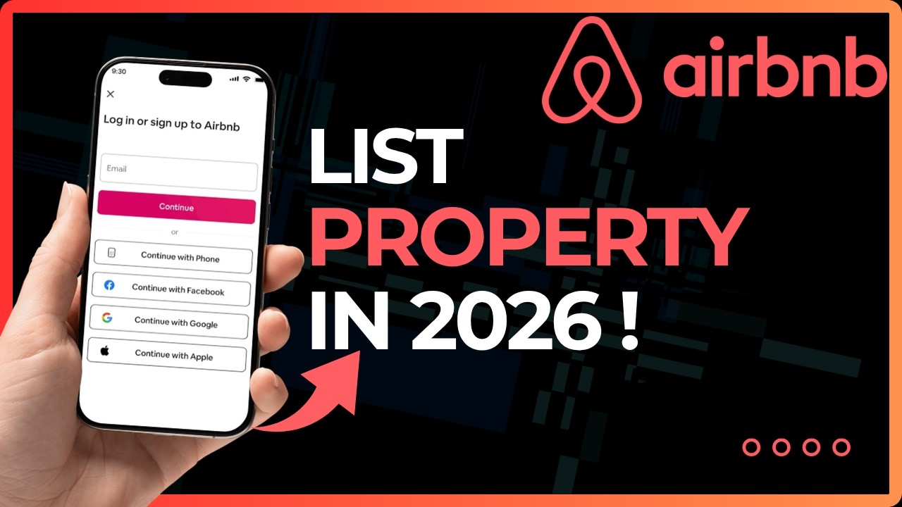 How To List Your Property on Airbnb 2026 !