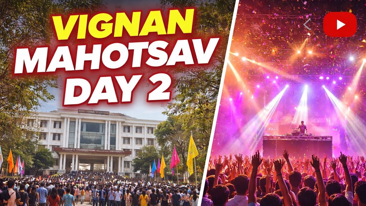 Vignan MAHOTSAV 2026 Event Guntur Day 1 || vignan university || VIGNAN
