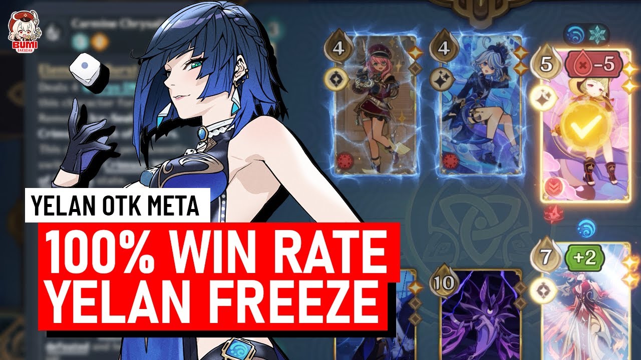 Winning 5-0 With The OLD Meta, Yelan OTK | Genshin TCG