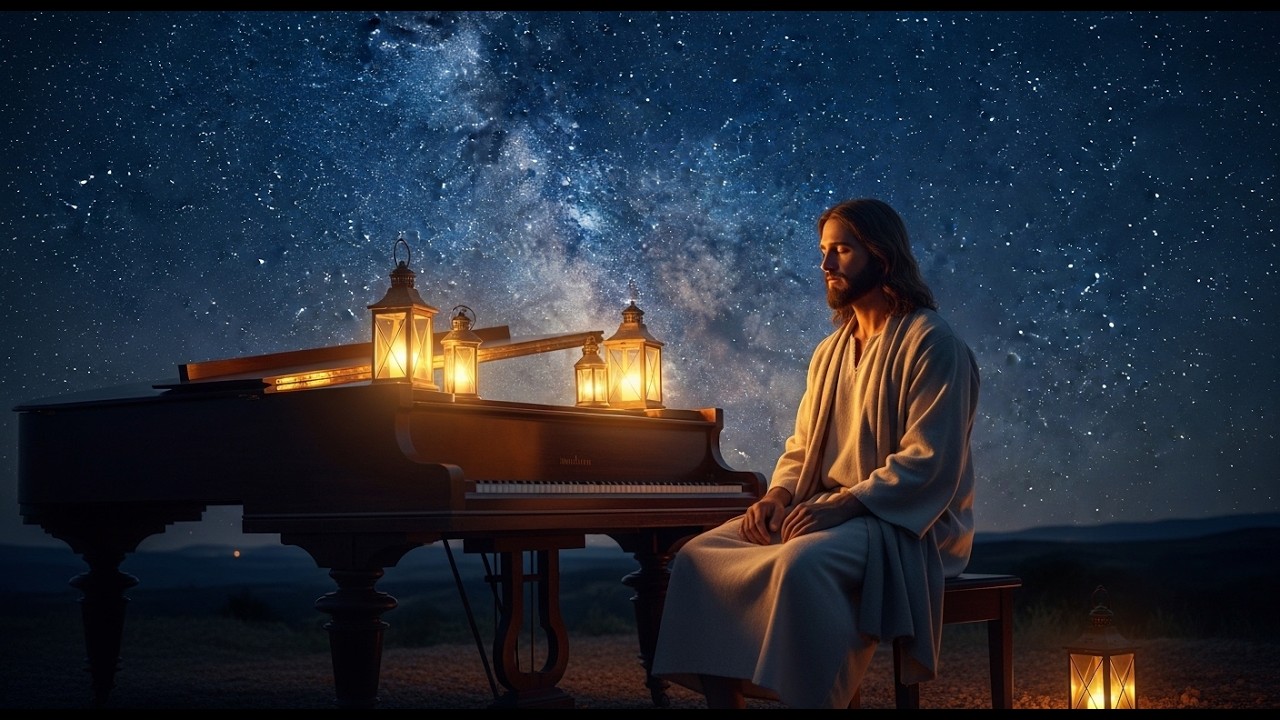 8 Horas na Presença de Deus – Piano Suave para Dormir em Paz