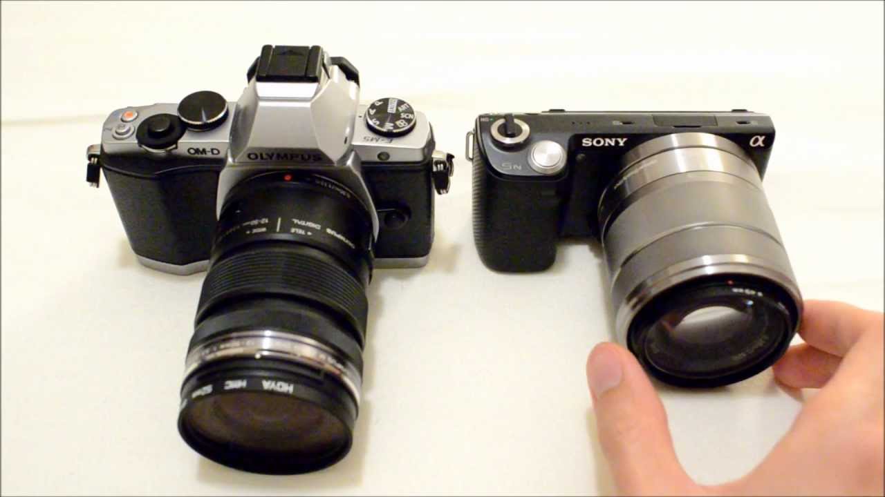 Olympus OM-D EM-5 vs. Sony NEX-5N Comparison: Handling, Build, Operation, Price, etc.