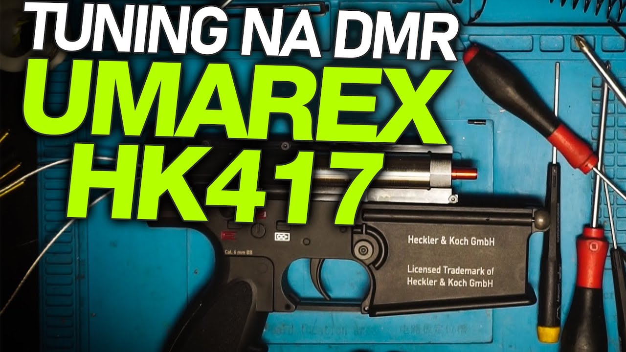Umarex HK417 - Tuning na DMR