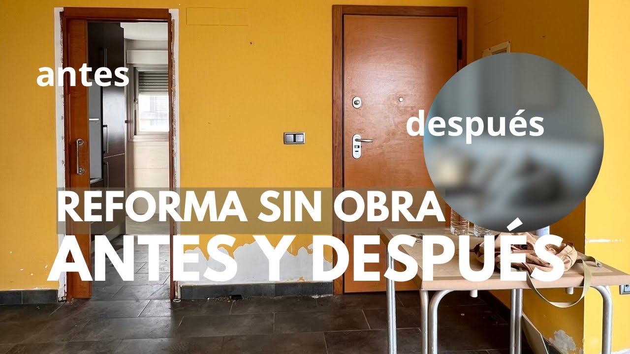 🤯 Reformé sin obras un PISO y así quedó 🤯 ♥️ HOUSE TOUR ♥️  | Piso Pequeño