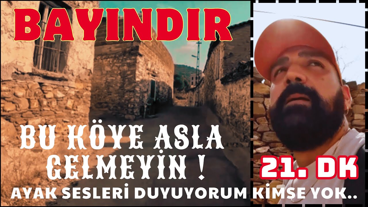 TERK EDİLMİŞ BU KÖYE ASLA GELMEYİN ! I BAYINDIR