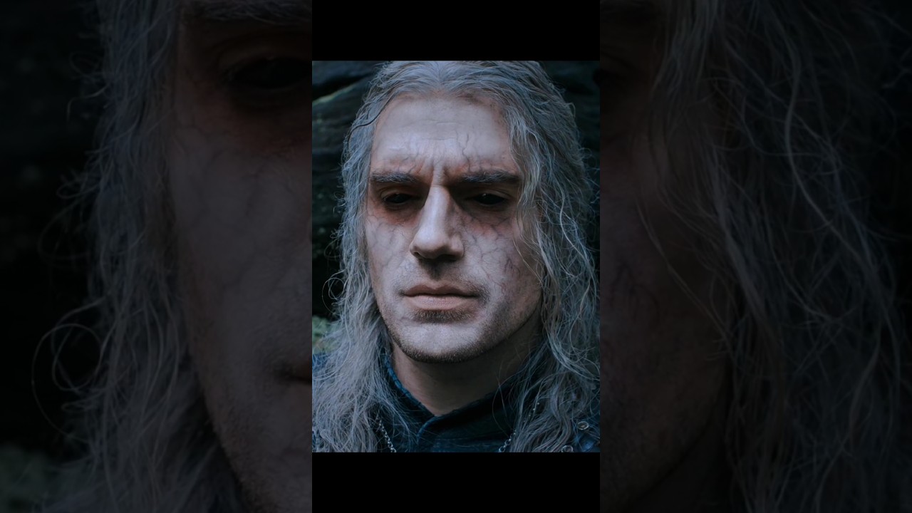 Geralt drinks the Witcher potion #thewitcher #geraltofrivia #henrycavill