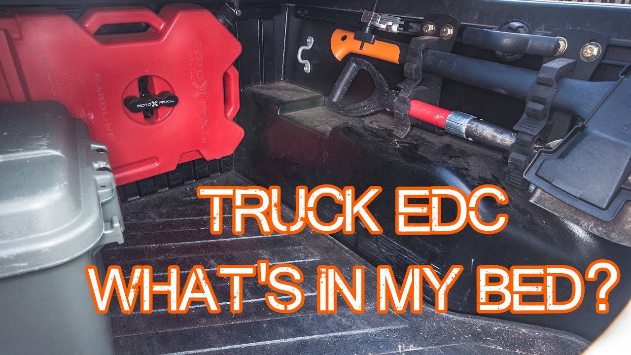 Truck EDC / Emergency Vehicle Gear (Part 2, what's in my bed) - 2016 Tacoma