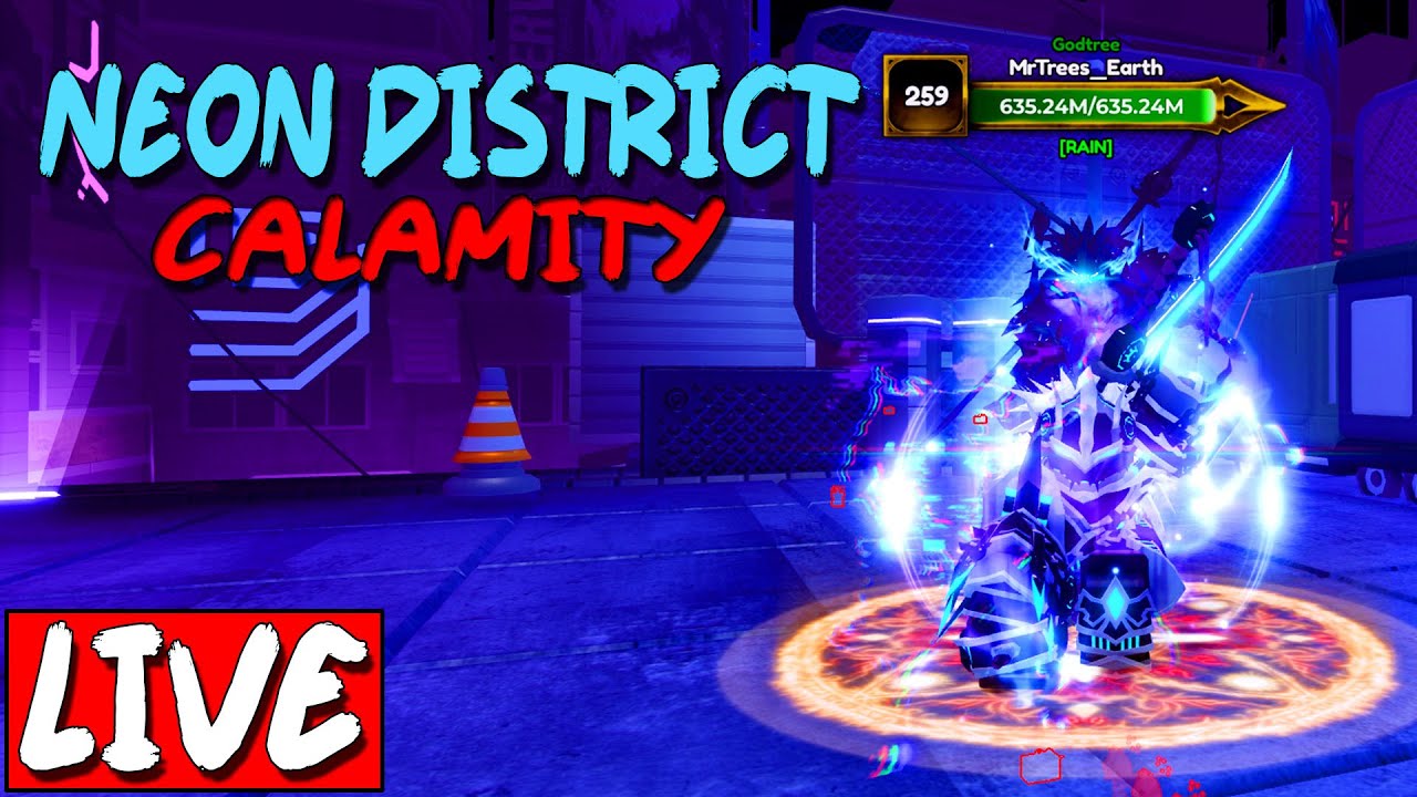 Neon District Calamity Mode Is Finally Released! (Roblox Fabled Legacy)