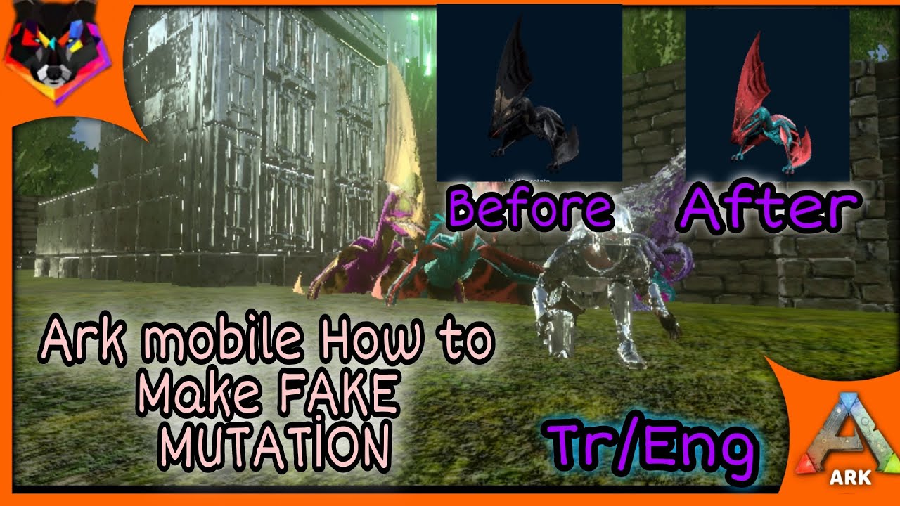 Ark mobile how to make fake mutations |Fake mutasyon nasıl yapılır|