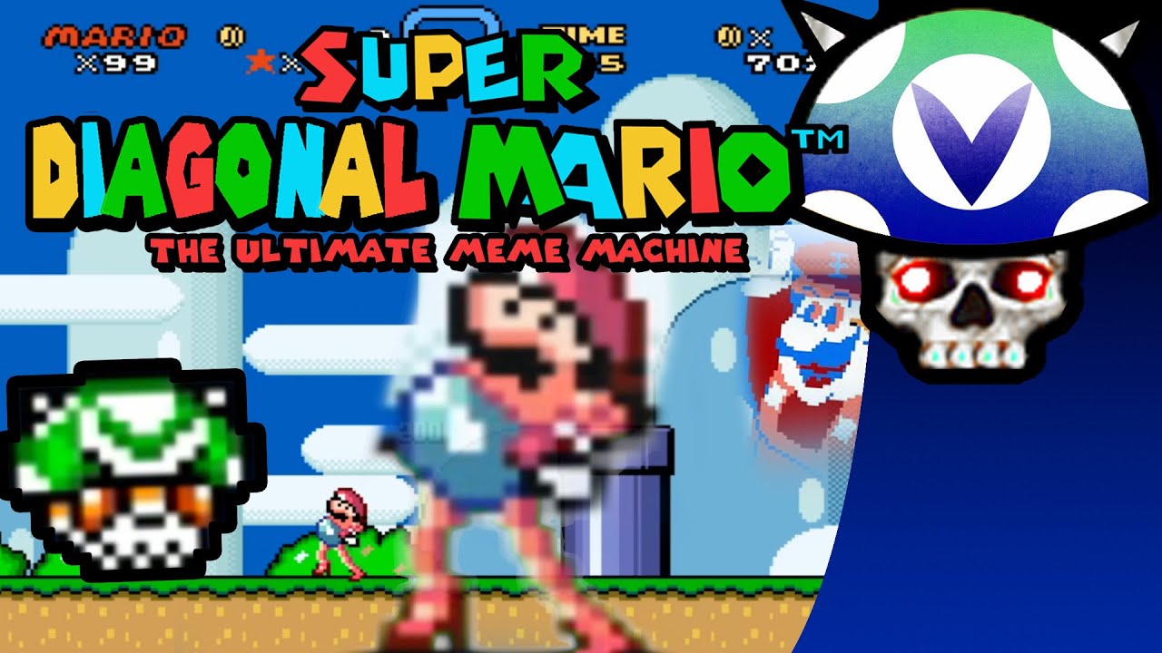 [Vinesauce] Joel - Super Diagonal Mario 2 - The Ultimate Meme Machine