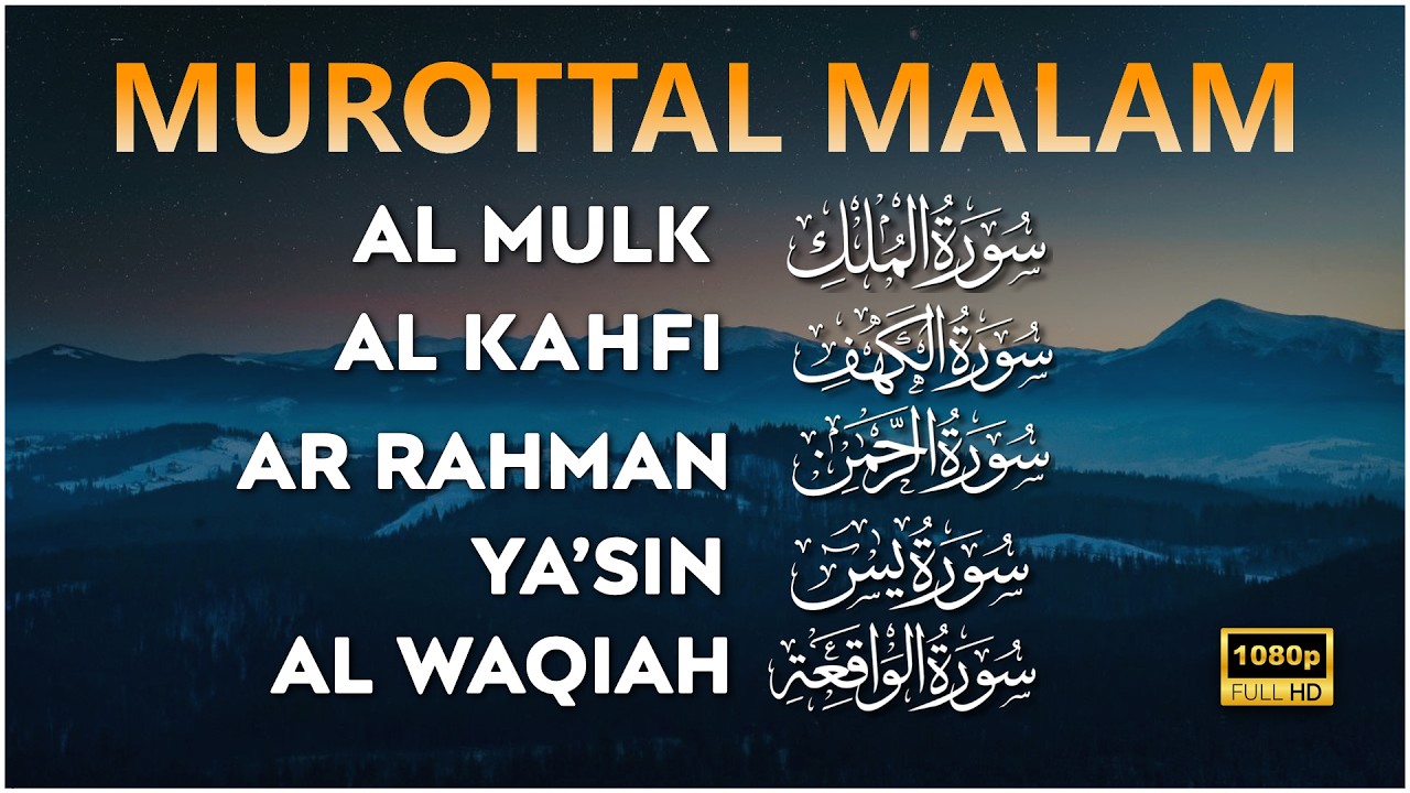 Ngaji Alquran Merdu | Surah Al Waqiah,Yasin,Al Kahfi,Ar Rahman,Al Mulk, Alaa Aqel