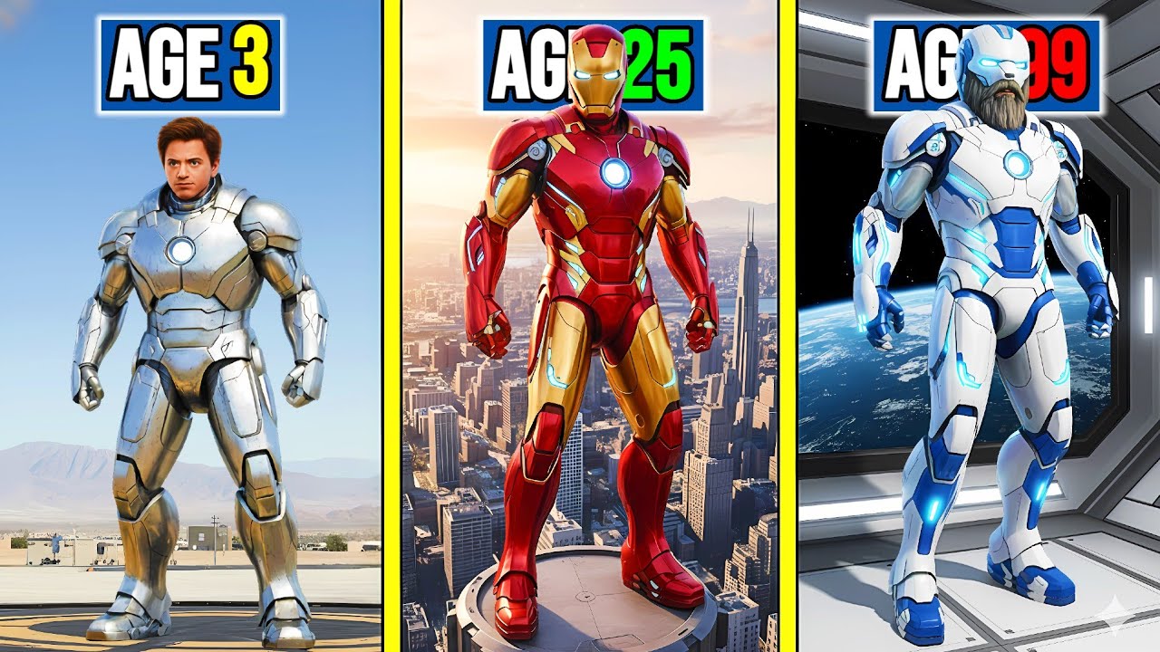 ৯৯ বছর IRON MAN -এর জীবনের কাহিনী ! GTA 5