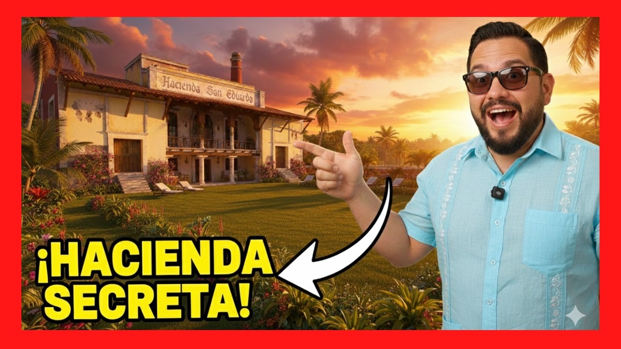 Hacienda San Eduardo en Telchac Puerto: terrenos urbanizados con hacienda histórica y club de playa|