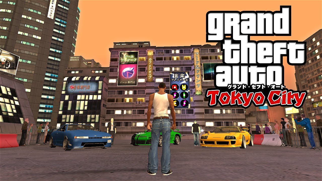 Геймплей GTA Tokyo City, часть 1