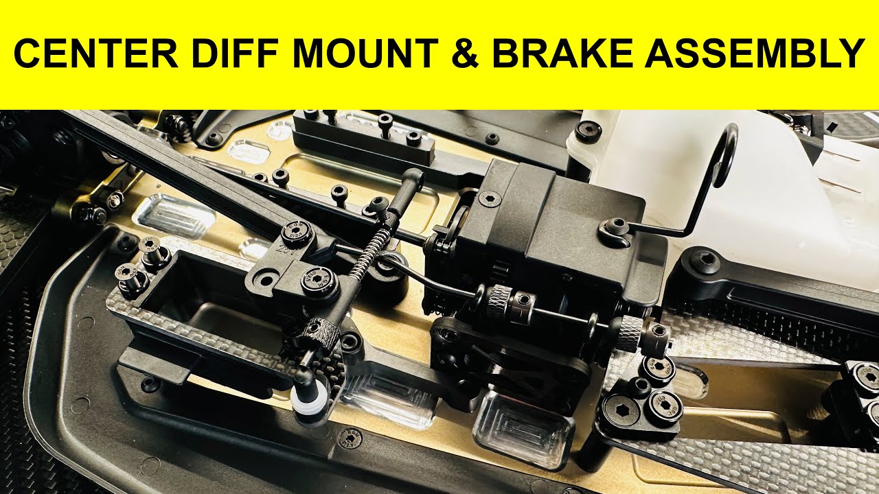 Center Diff Mount & Brake Assembly | By DR