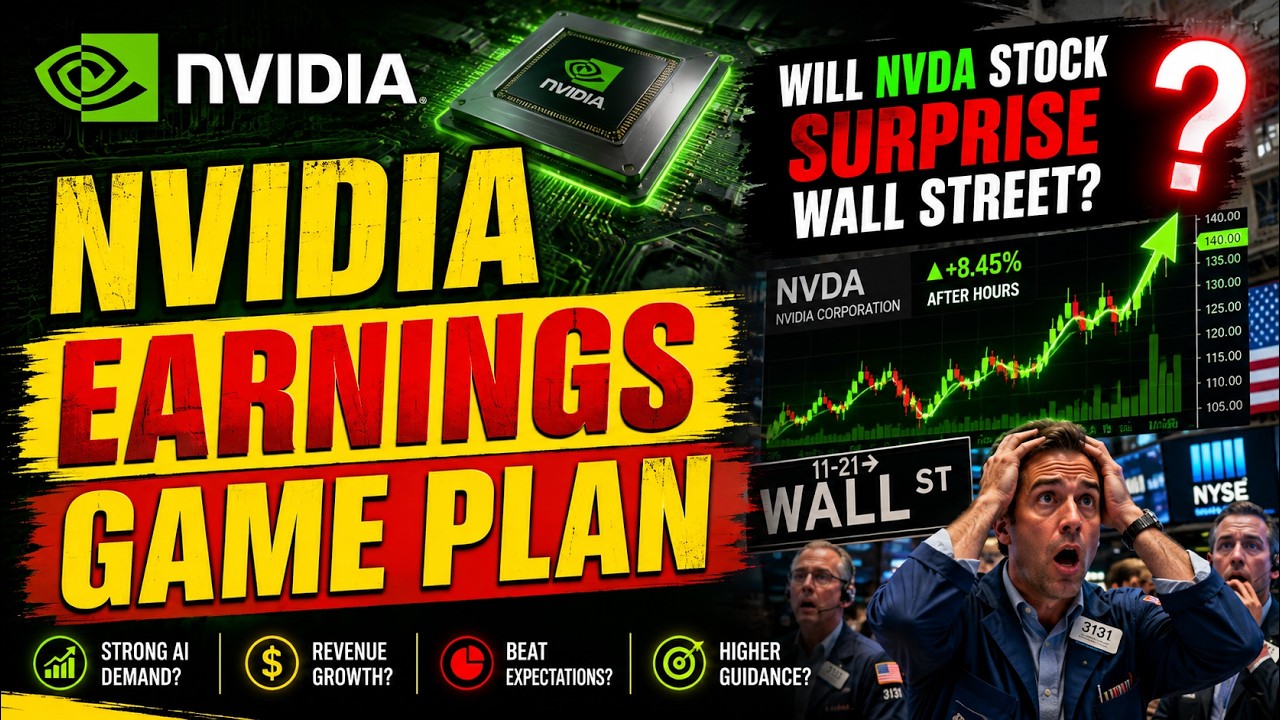 NVDA Earnings Shock? What NVIDIA Might Reveal This Time! | Nvidia Stock | Stock Market | NVDA Stock