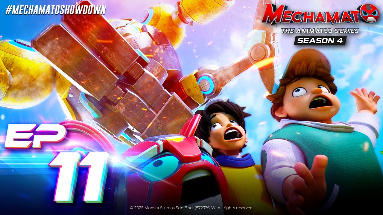 [EP11] K-O!: Part 1 🚨 | Mechamato Musim 4
