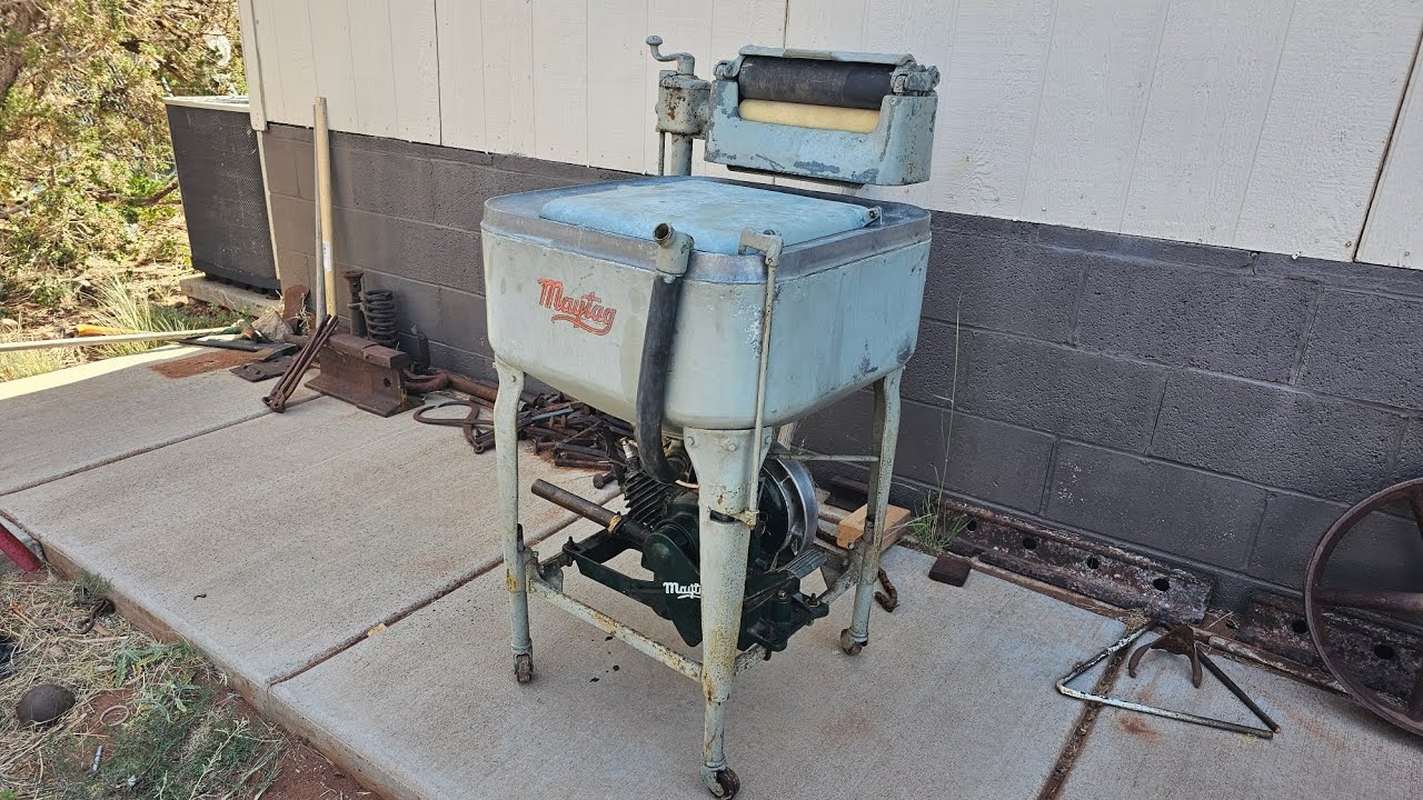 1927 Maytag Model 82 gas powered washing machine