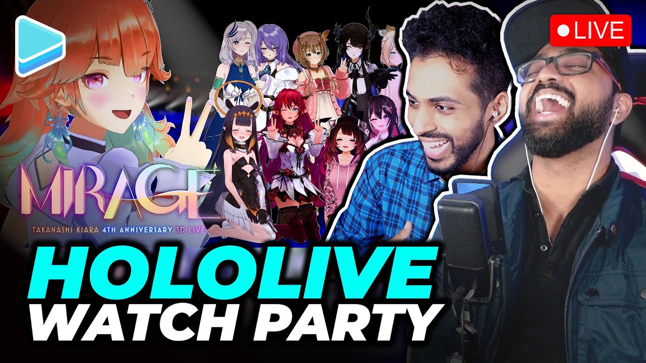 Hololive - Takanashi Kiara 4th Anniversary Live ~「MIRAGE」 【3D LIVE】 Watch Party! #Kiara4years