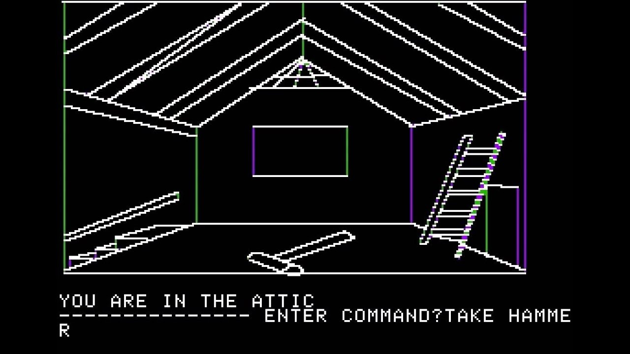 Apple II Game: Mystery House (1980 On-Line Systems)