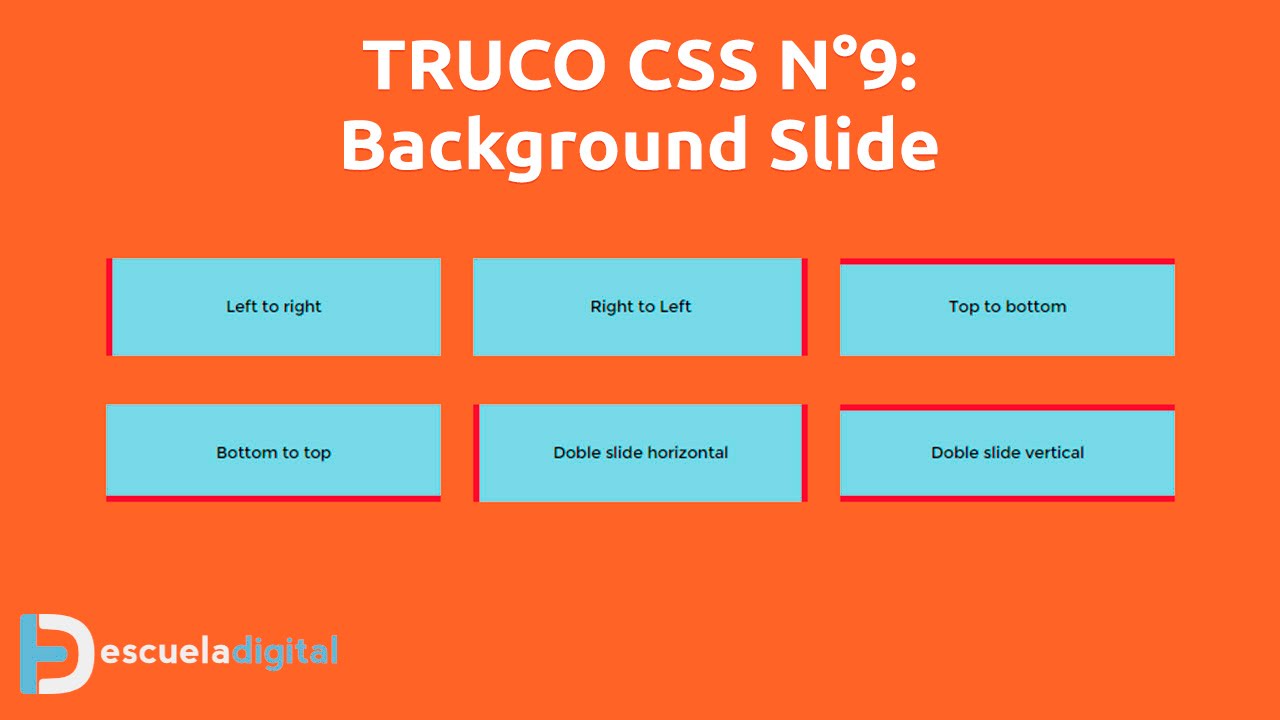 Trucos CSS (9) - Background slide