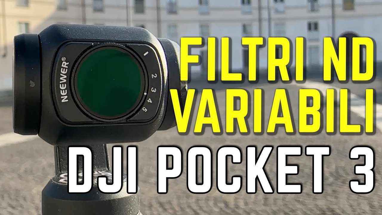 Filtri ND Variabili: Trasforma i Video con DJI Pocket 3!