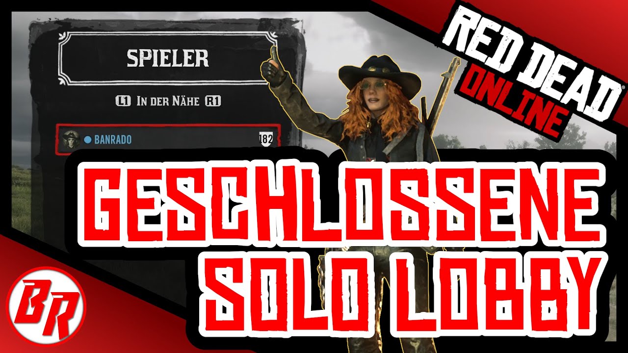 Geschlossene SOLO Lobby PC Red Dead Online deutsch german