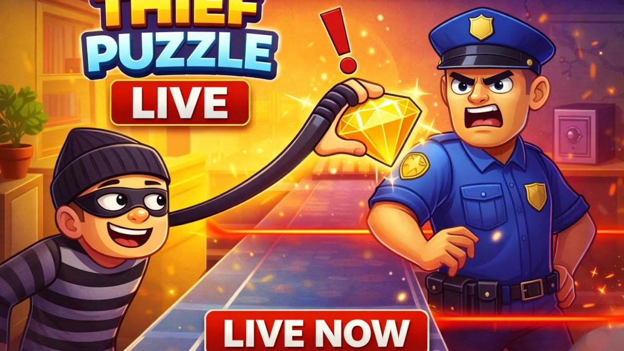 Impossible Level 😱 | Thief Puzzle Live #live #shortsfeed