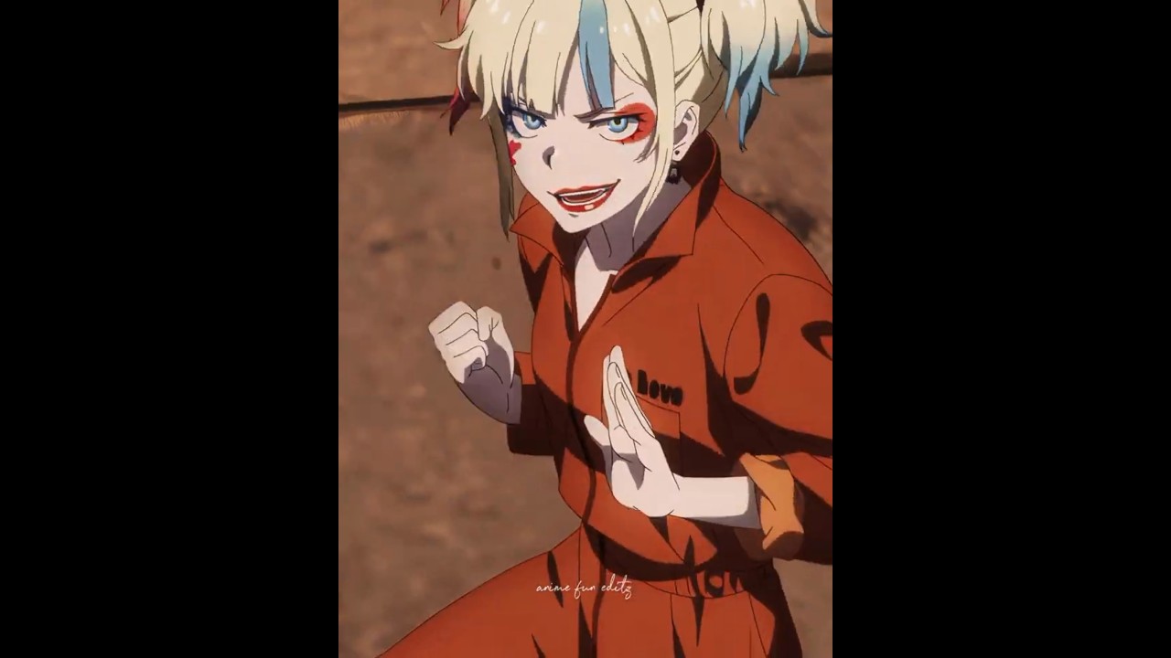 harley Quinn edit #suicidesquadisekai #anime #funk #cc #harleyquinn #joker