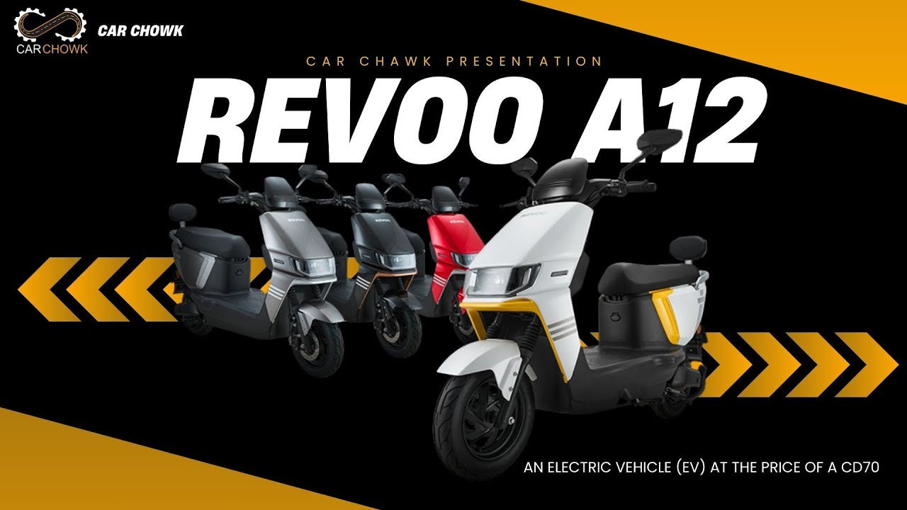 Revoo A12 | Go Electric | Go Green | #evscooters #scooting