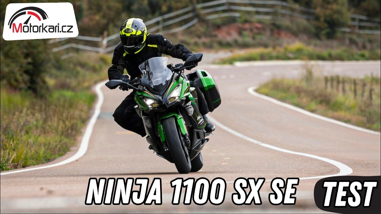Motorkáři.cz | TEST Kawasaki Ninja 1100 SX SE  | 2025
