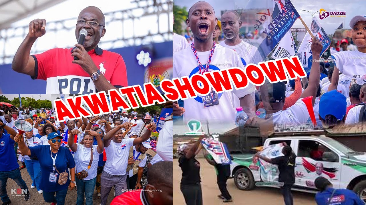 BOOTS 4 BOOTS! KEN AGYAPONG Turns the Whole Akwatia Upside Down As He Sends Strong W@rning to NDC