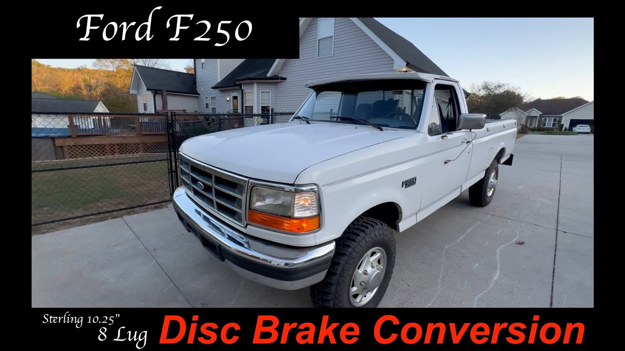 Переделка дискового тормоза OBS Ford F250