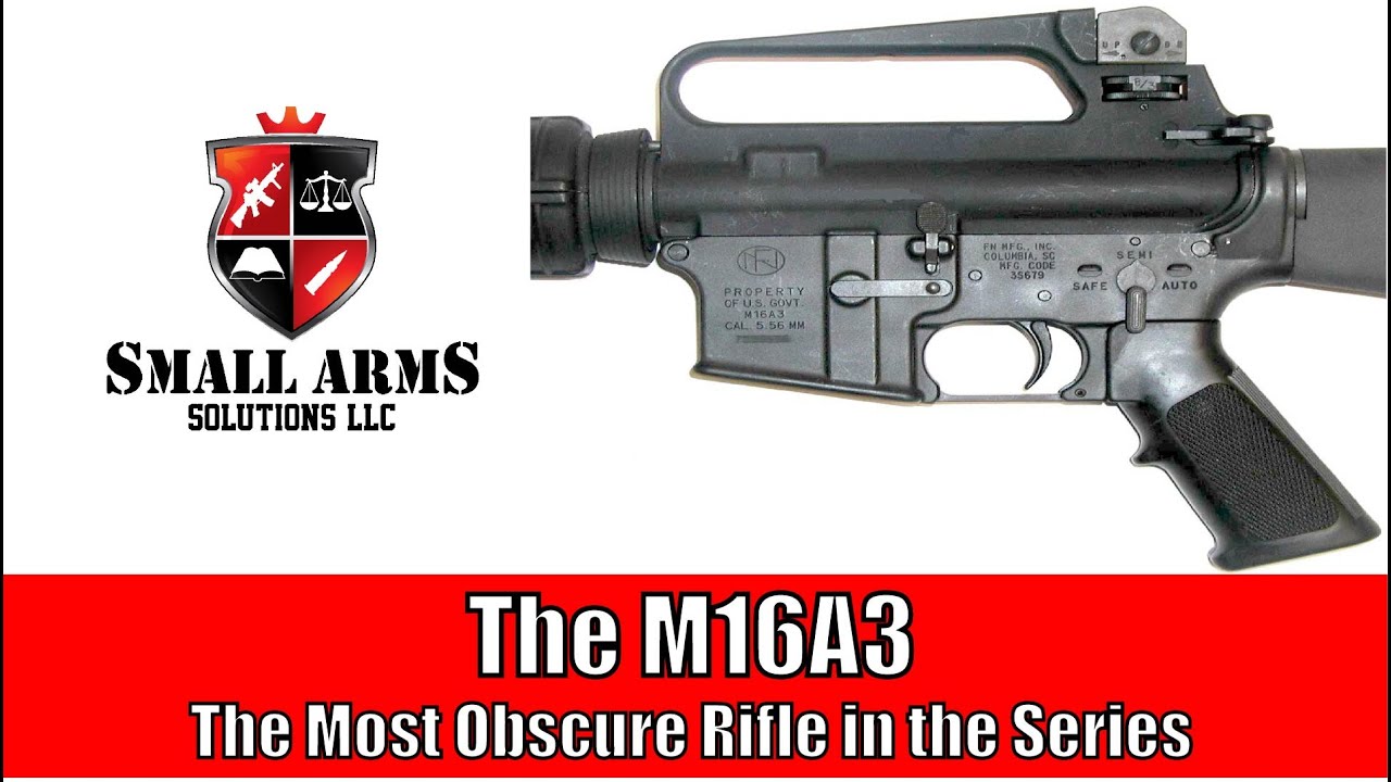 M16A3 — самая малоизвестная винтовка в серии.