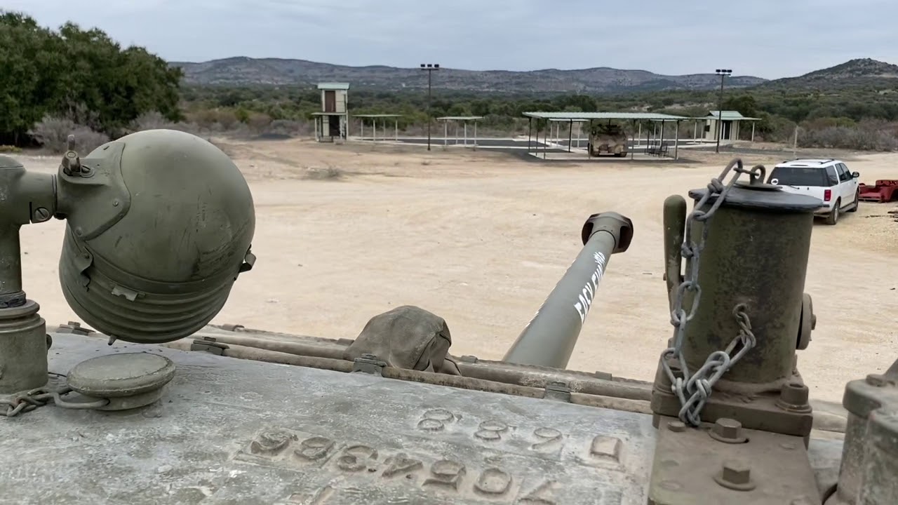 Learn to drive a Sherman tank