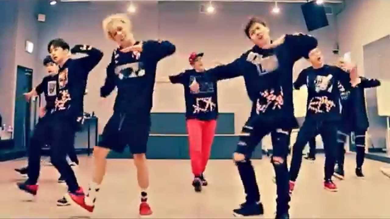 MONSTA X 'Trespass' mirrored Dance Practice