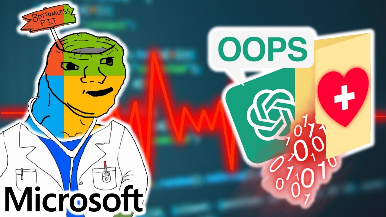 Microsoft AI Leaks 100 MILLION users' Medical Records!